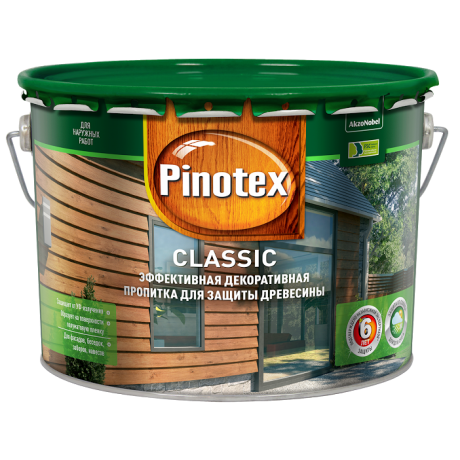 Pinotex Classic / Пинотекс Классик пропитка для защиты древесины